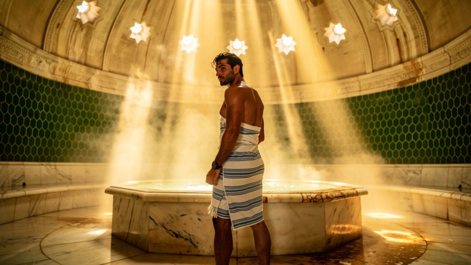 Gay Istanbul: Federico all'hammam Çemberlitaş