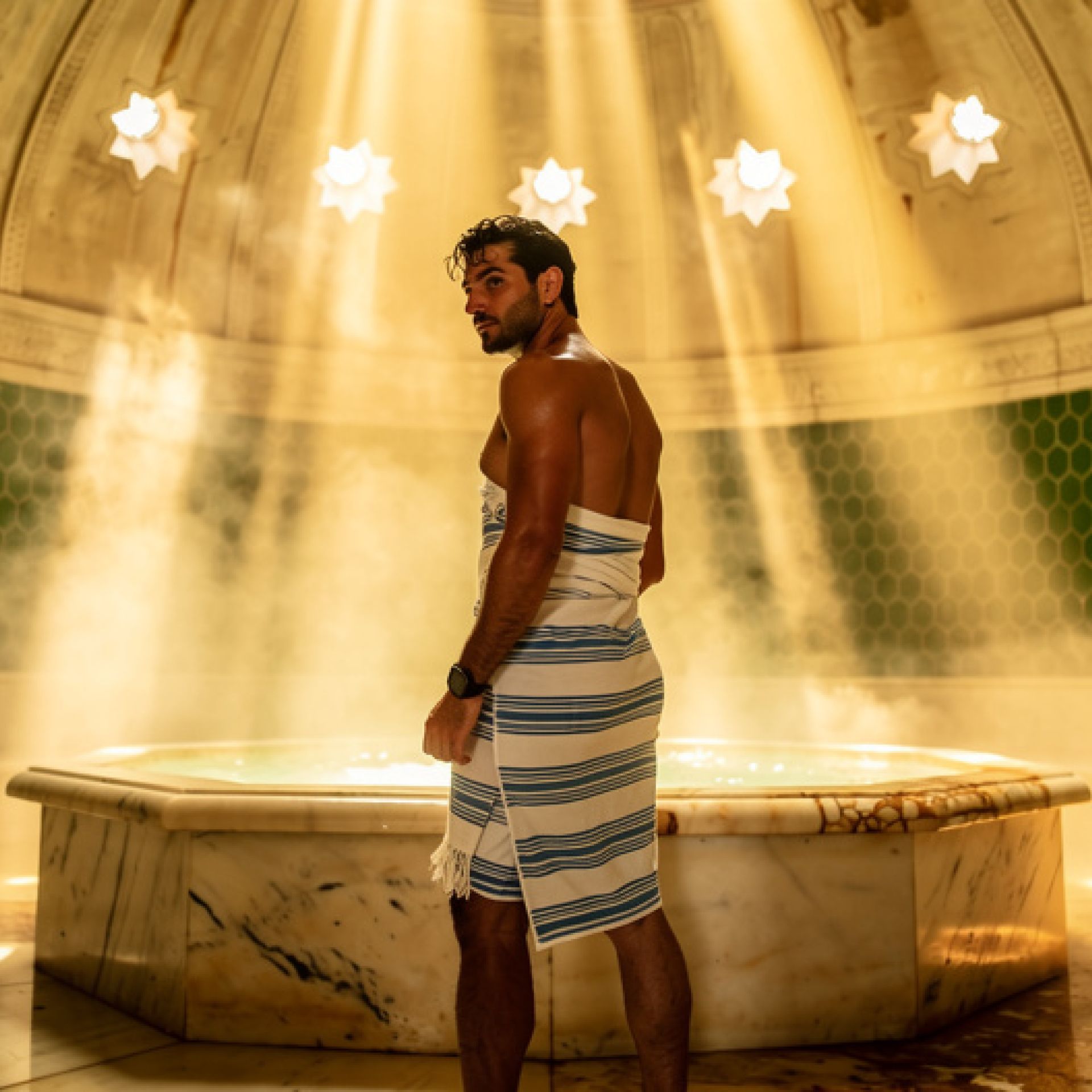 Gay Istanbul: Federico all'hammam Çemberlitaş