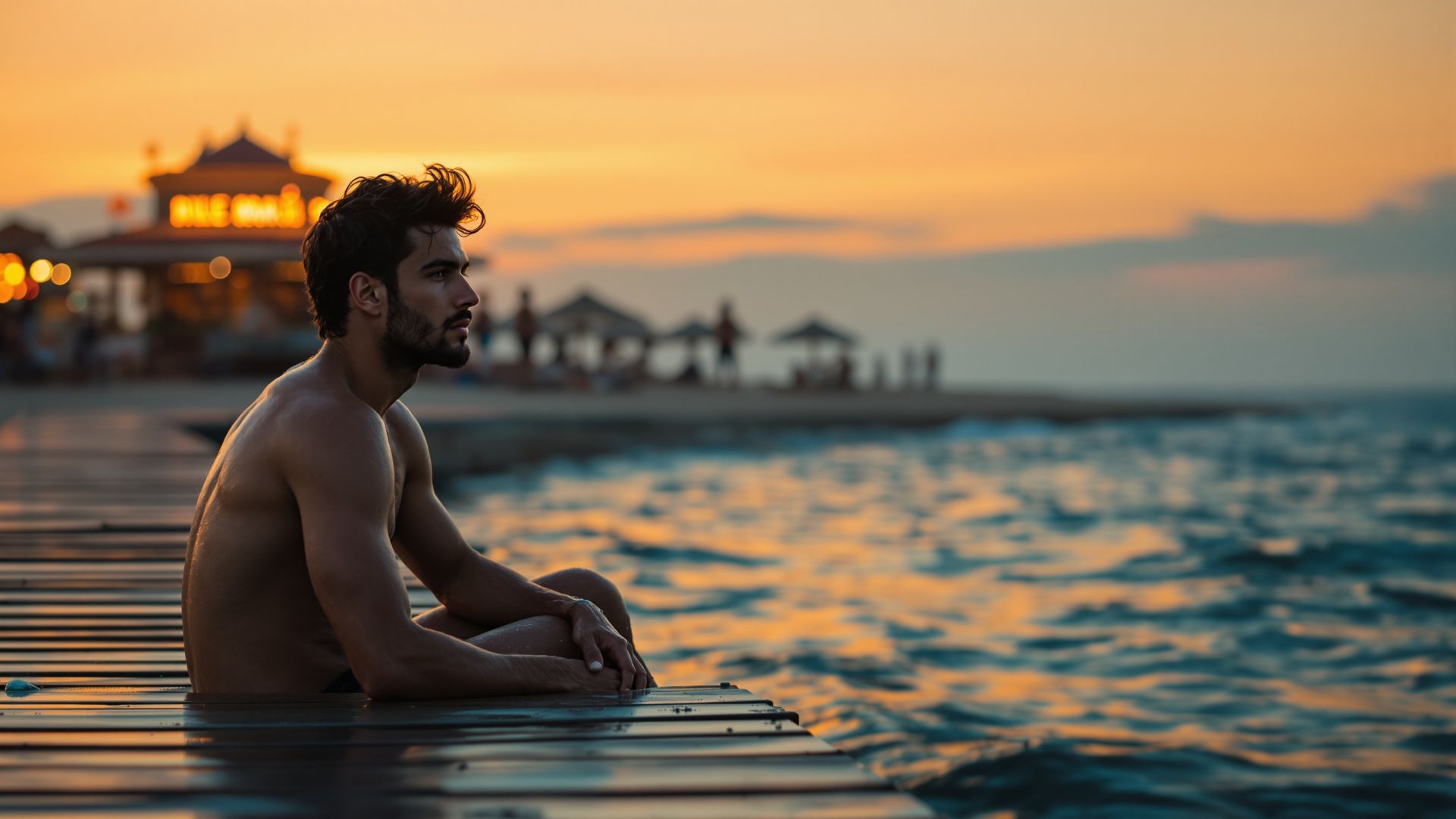 Spiaggia gay Rimini - Davide