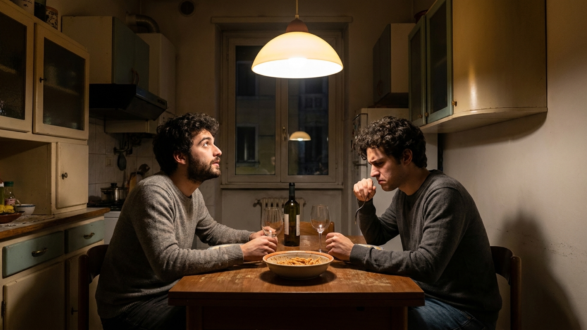 Racconti gay coinquilino: Riccardo e Mattia a cena a Bovisa