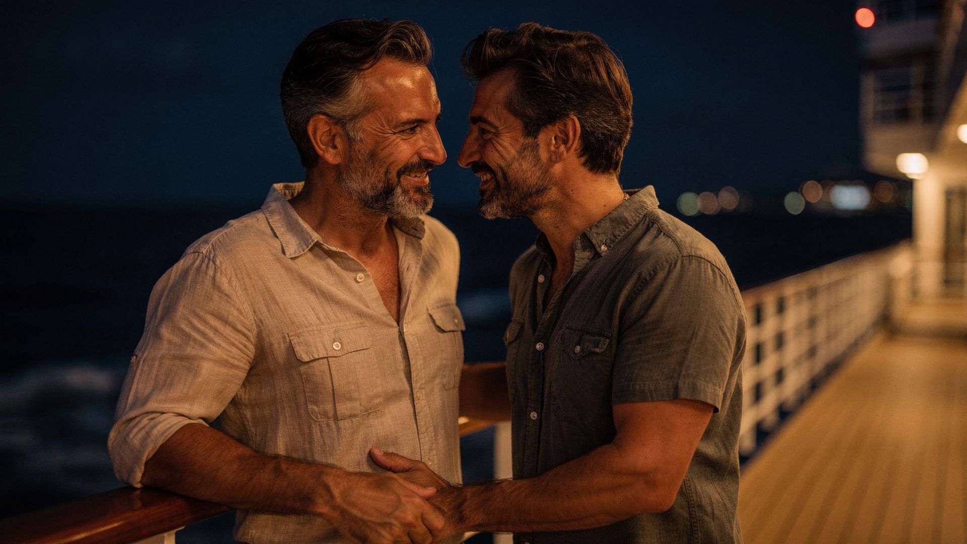 Crociera gay nel Tirreno: Marco e Lorenzo in cabina
